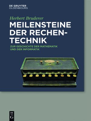 cover image of Meilensteine der Rechentechnik